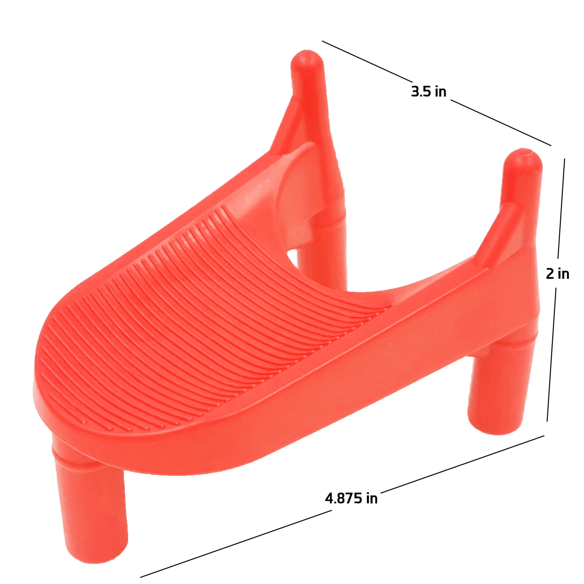 (3 Pack)  Orange 2 Inch Football Kicking Tee